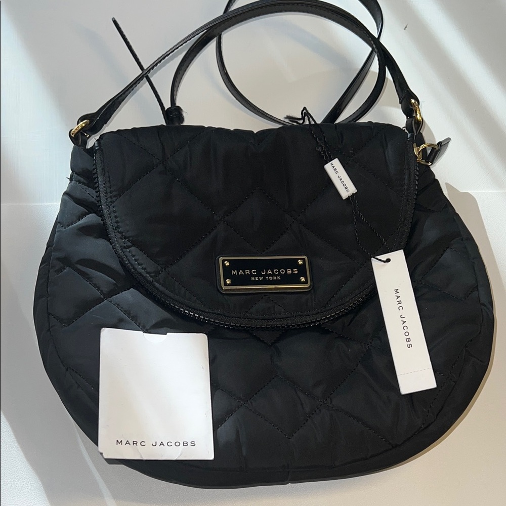 Marc Jacobs Black Quilted Shoulder Bag